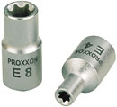 PROXXON hlavice nástrčná TORX vnější 1/4'' (23788, 23790, 23792, 23793, 23794, 23796 )