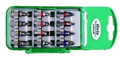 Sada bitů 1/4'' (060012P), GOLA