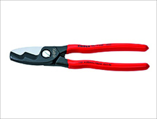 Kabelové nůžky s dvojitým břitem (9511200) 200mm, KNIPEX