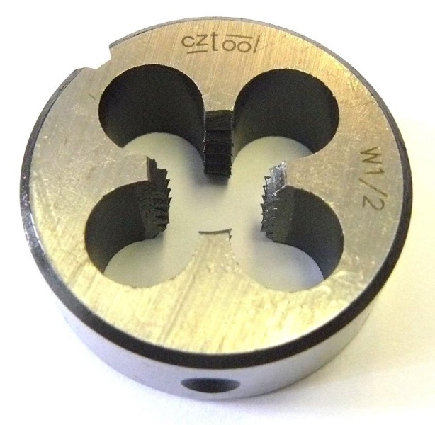 Závitová kruhová čelist W-Whitworth NO