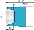 Frézovací hlavy NH 40 - profilovací