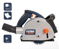 FWS-125/4K Drážkovací fréza do zdiva WSM1009, FERM
