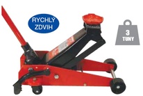 Zvedák pojízdný hydraulický s rychlozdvihem (KEN5037100K), CROMWELL