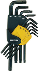 PROXXON 23944 Sada torxových klíčů 9 dílů