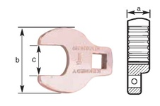 Klíč nástrčný maticový, vel.10 - 24 mm, CROMWELL