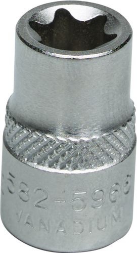 Hlavice 3/8'' nástrčné Torx, CROMWELL