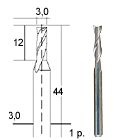 PROXXON 28761  Tvrdokovová spirálová fréza -3mm 