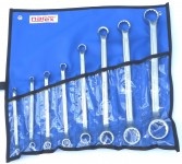 Sada klíčů 6- 32 vyhnutých 75° očkových DIN 838 (443000589) 8 ks, NAREX
