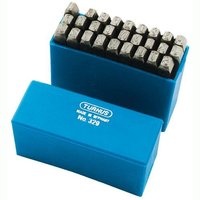 Razidla do kovu abeceda, písmena 5 mm STANDARD, TURNUS