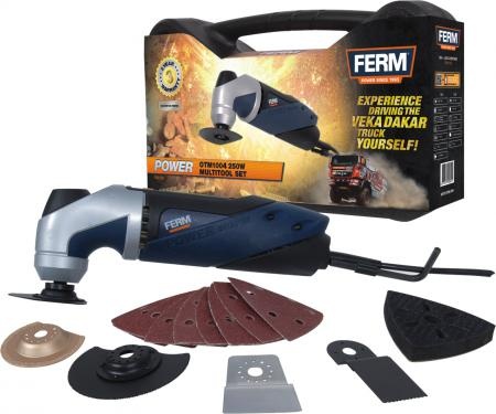 Ferm  FDOT - 250 ''Dakar'' OTM1004 - Multifunkční obrážečka, oscilační bruska