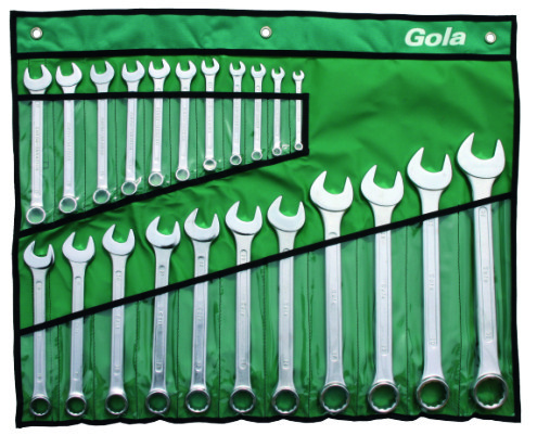 Sada očkoplochých klíčů  (600022), GOLA